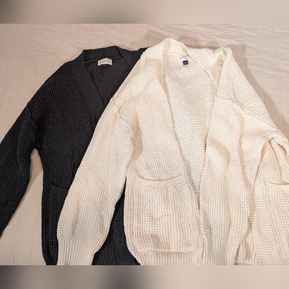 Universal Thread Open-Front Cardigans Bundle In B… - image 1